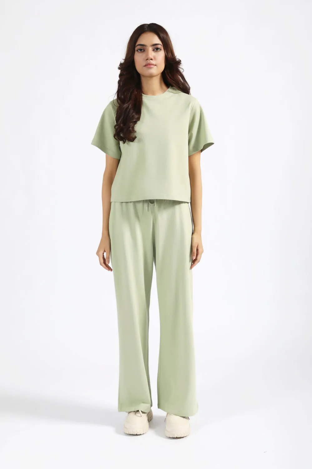 Easy Outfit Snow Core TEXTURED BOX FIT TEE