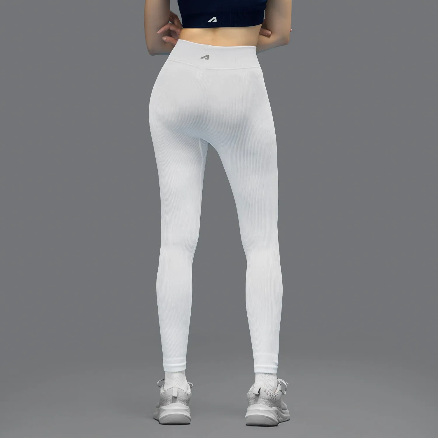 Limitless Snatched Legging - White Plus Size Flexible Wear