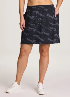 Bold Look Style Moment Plus Camo Perfect Weekend Skort