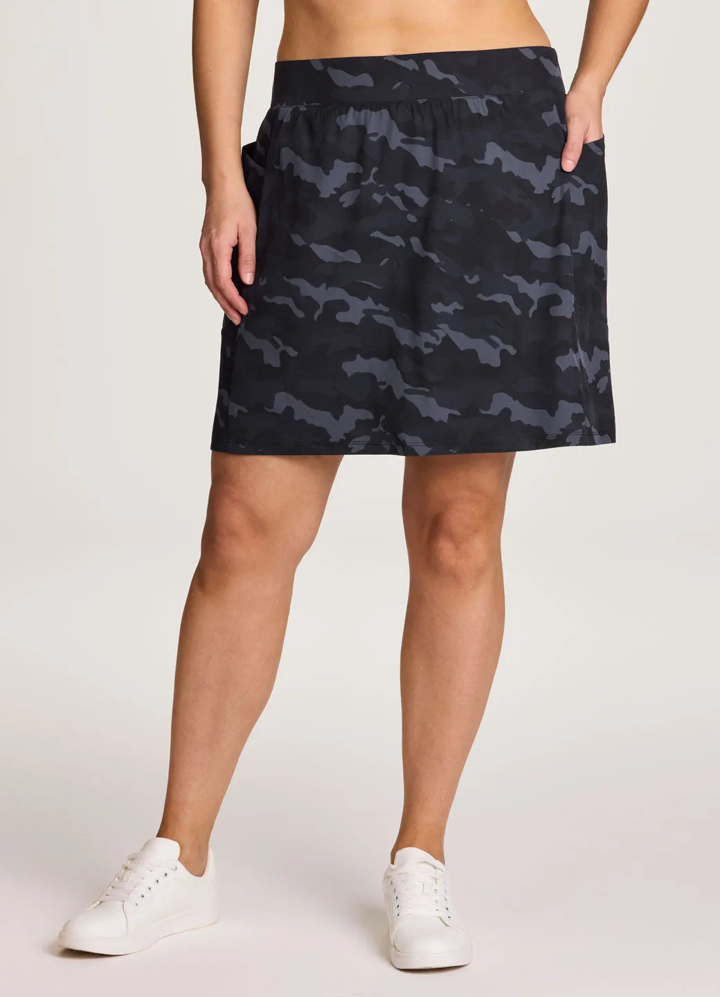 Plus Camo Perfect Weekend Skort Vegan Material Comfort First