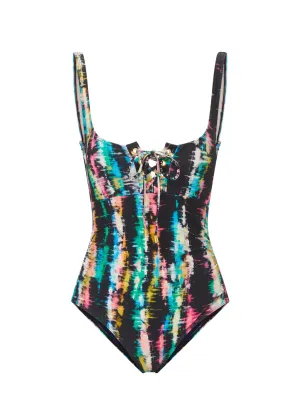 Anti Chlorine Material Water Sport Attire Taylor One Piece Bimini Sky