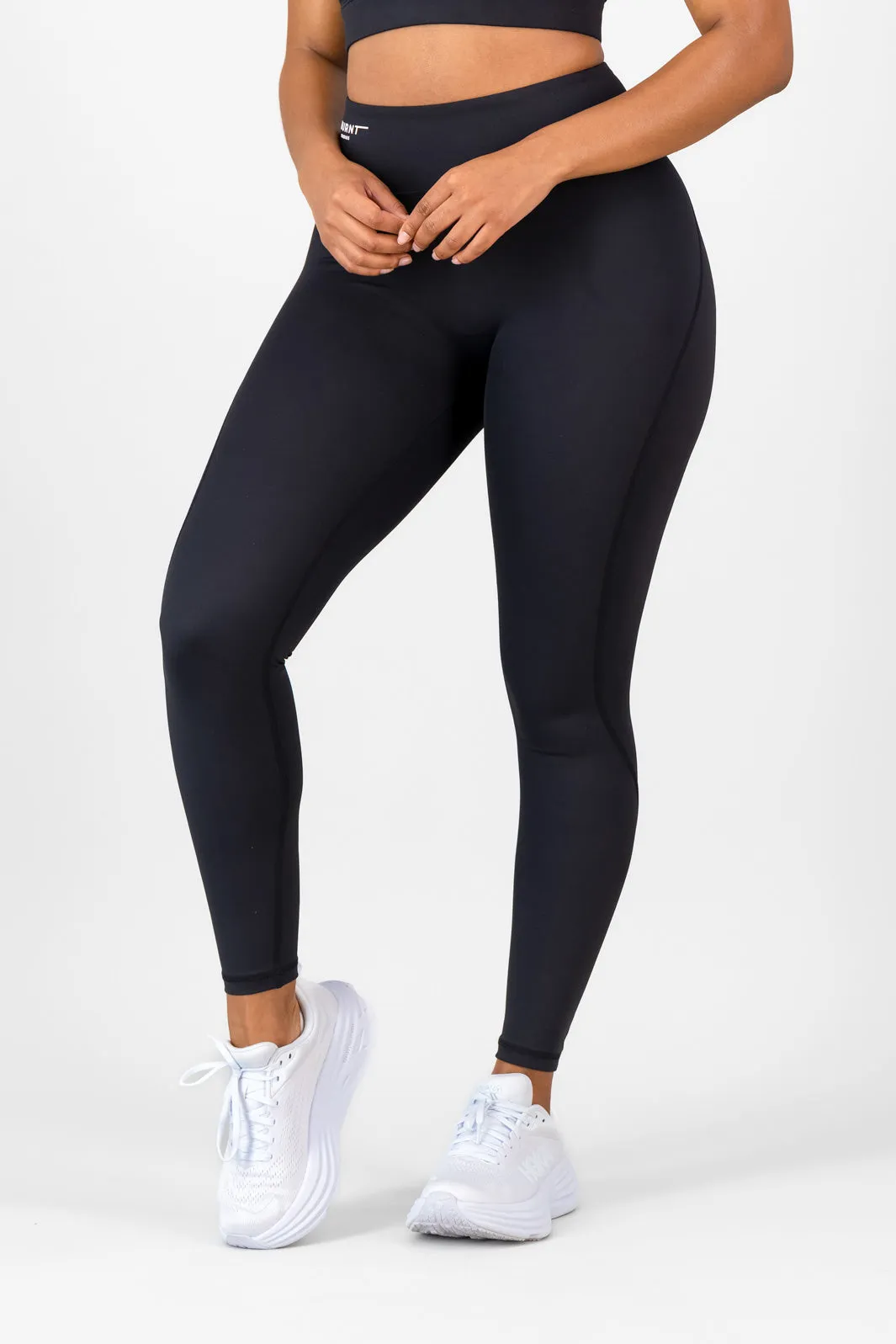 Essential Arise Legging Structured Waistband Fitness Lover Fade Resistant