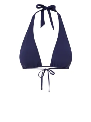 Adjustable Ties Design Abrasion Resistant Fabric Allison Top Navy Satin
