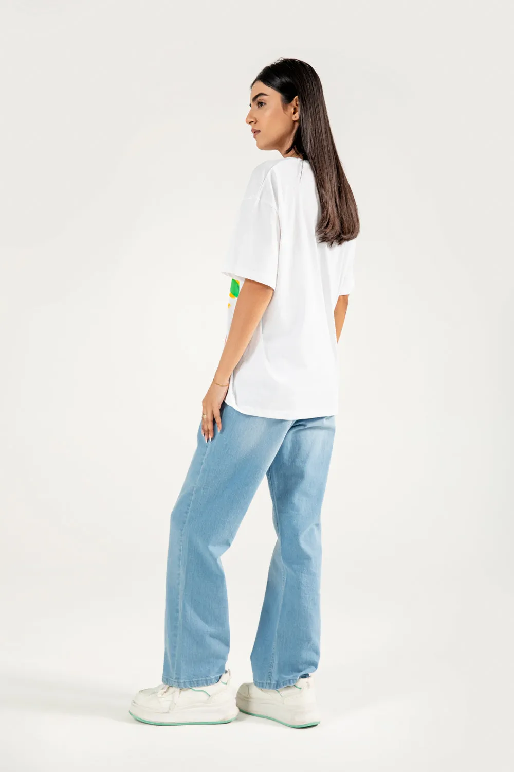 OVERSIZED BOXY TEE Sun Beam