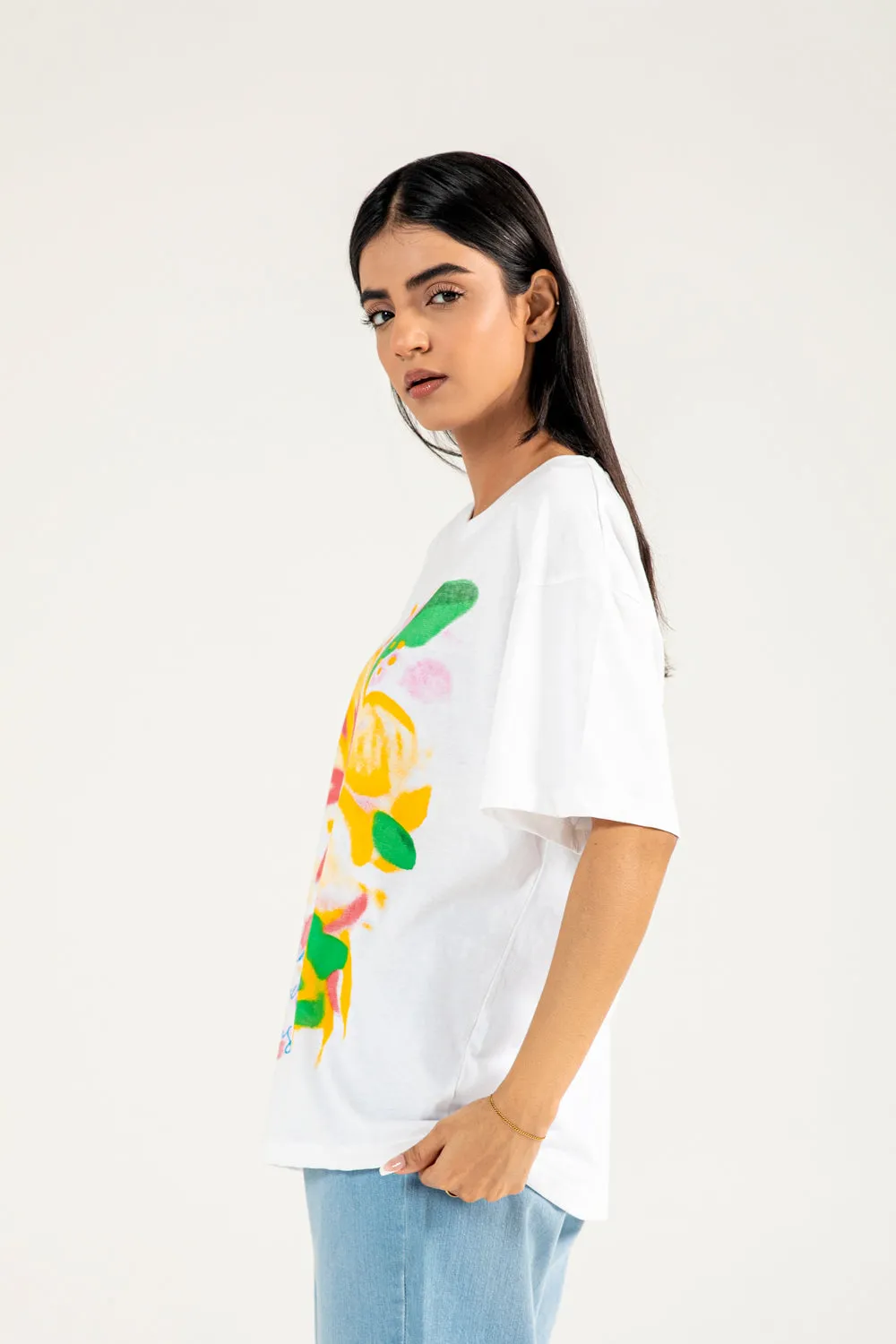 OVERSIZED BOXY TEE Ocean Air EcoFriendlyProduction