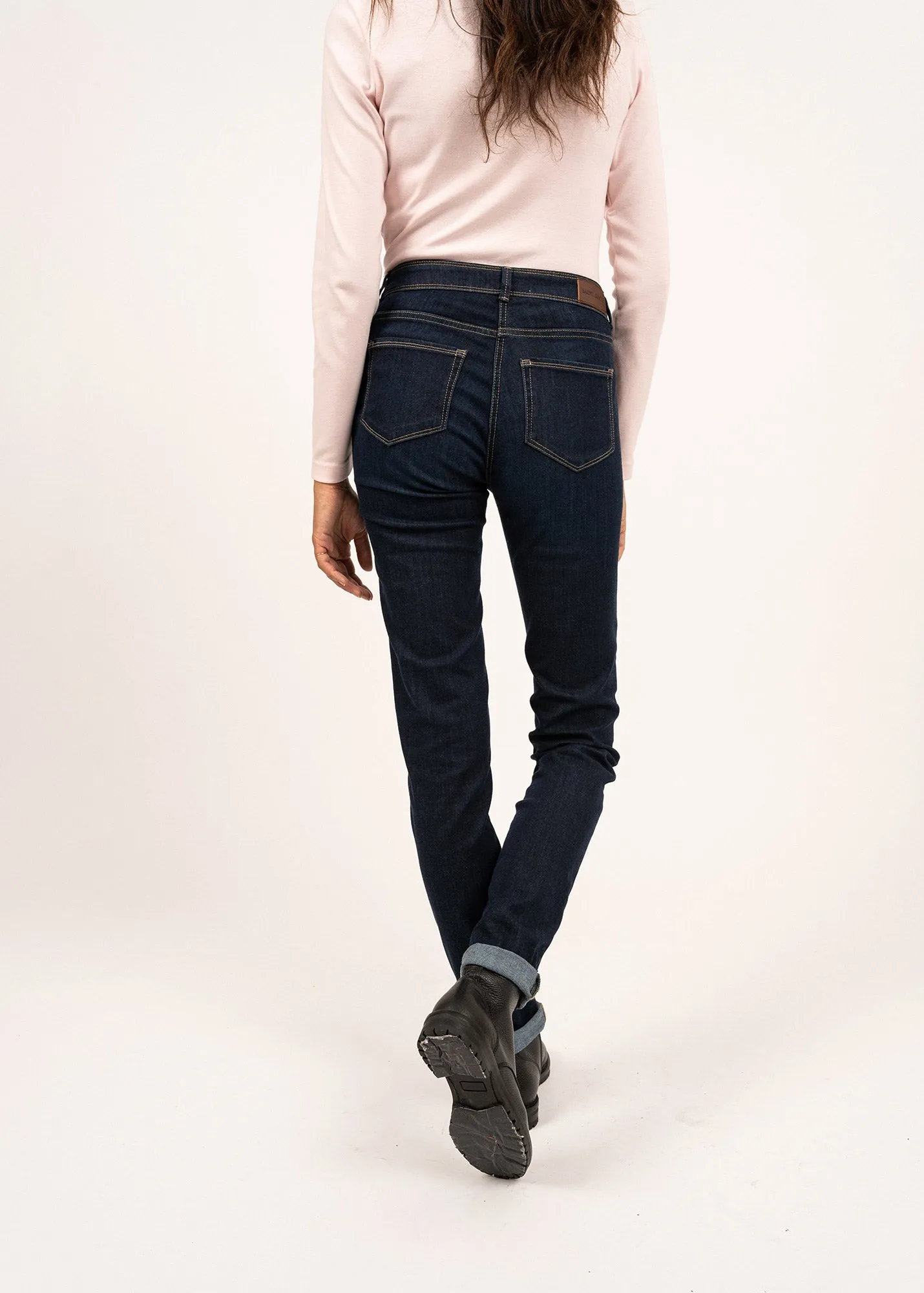Clear Mind Metro Edge Mimosa Denim high waist jeans - slim fit (JEAN)