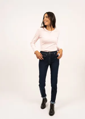 Mimosa Denim high waist jeans - slim fit (JEAN) DurableSeams