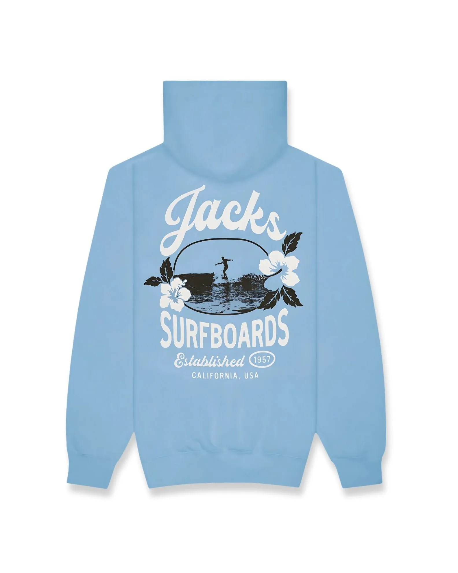 Tip Toe Summer Series Pullover Hoodie - Light Blue Active Design product snowboarding suitable thrill