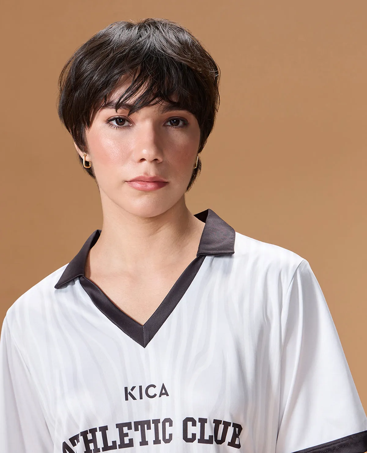 Comfy Look Quick-Dry Jersey For Sports & Gym White
