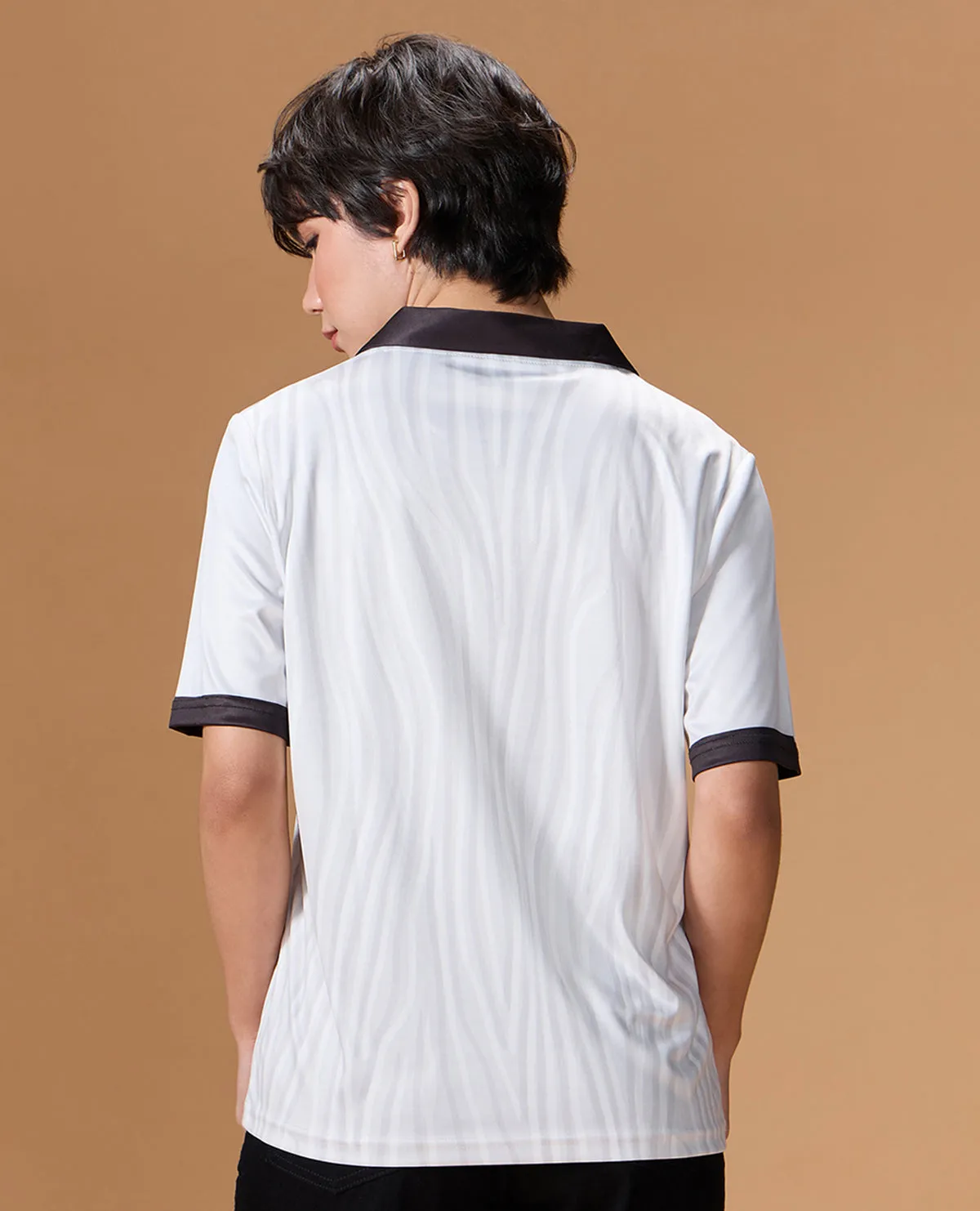 Quick-Dry Jersey For Sports & Gym White tall size