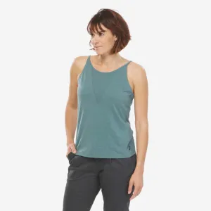 Model Glow Camiseta de monta?a y trekking sin mangas Mujer Quechua NH500