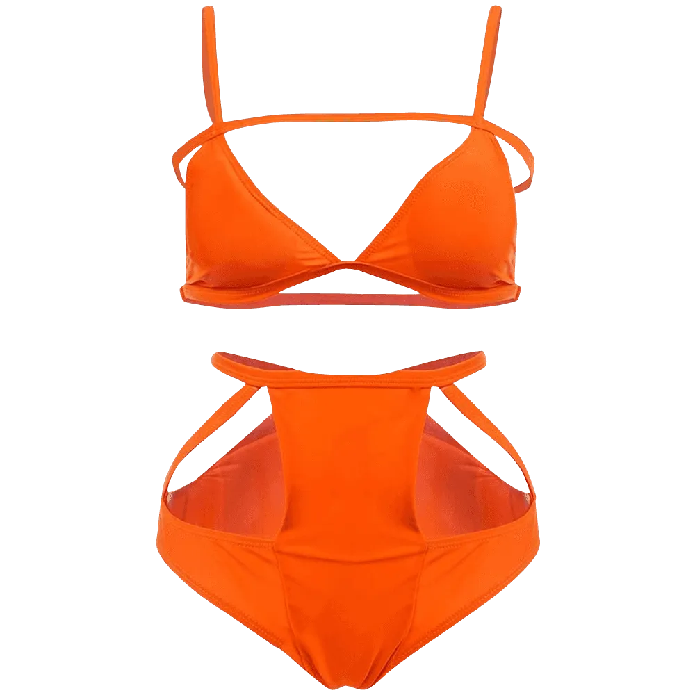 Tailored Fit Planet Care FINEJO Women's Sexy Push Up Bandage Bikini Set