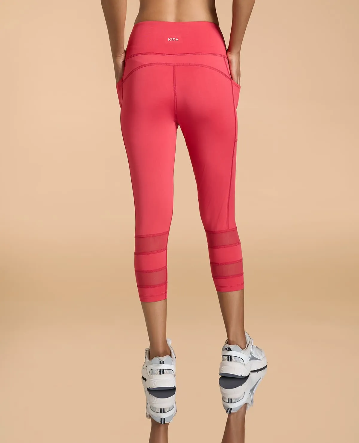 Active Mesh 7/8th Sports Leggings Motion Ease