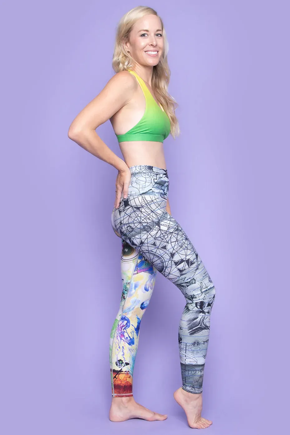 Niyama Sol Right Left Brain Barefoot Legging Odor Resistant Treatment