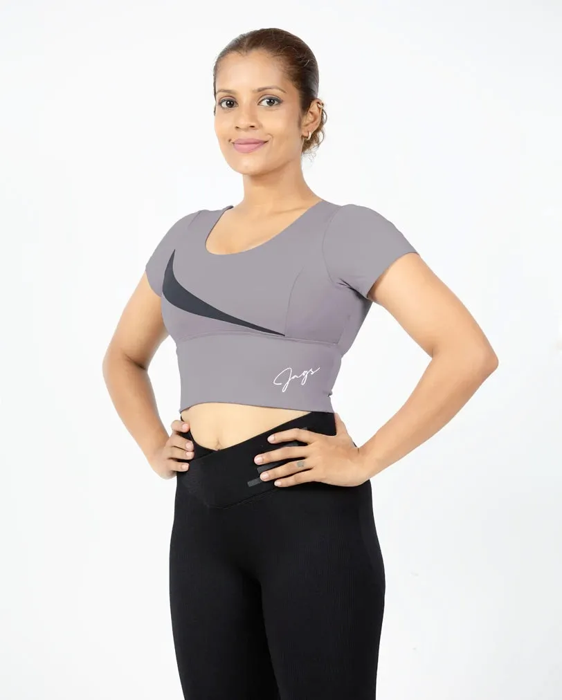 ChiChicFlex Diagonal Crop Style & Strength Unite (M-XL) Summer Wardrobe