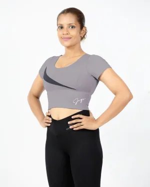 ChiChicFlex Diagonal Crop Style & Strength Unite (M-XL) Summer Wardrobe