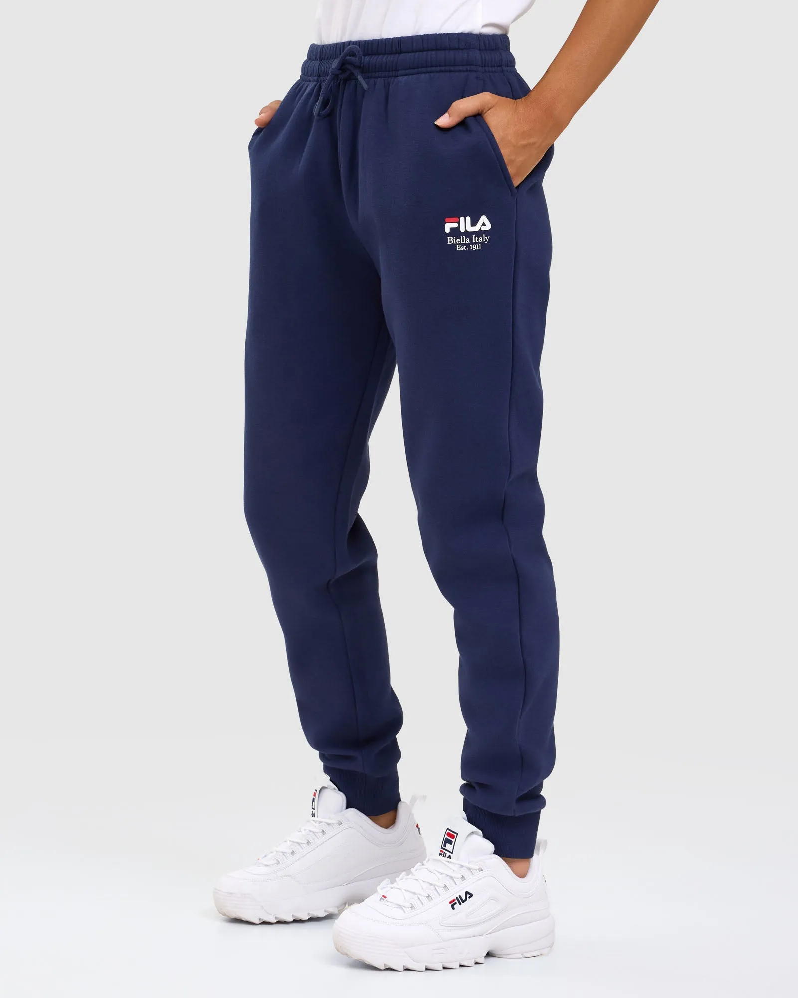 Fila Unisex Florence Navy Trackpants City Vibe Durable Comfort