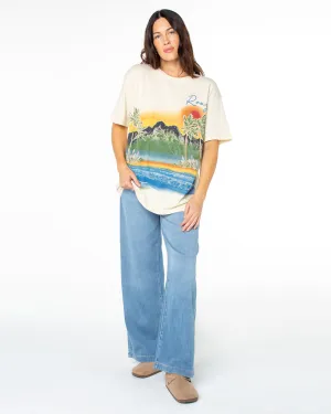 Essential Wear Ko'olau Scenic S/S T-Shirt - Parchment
