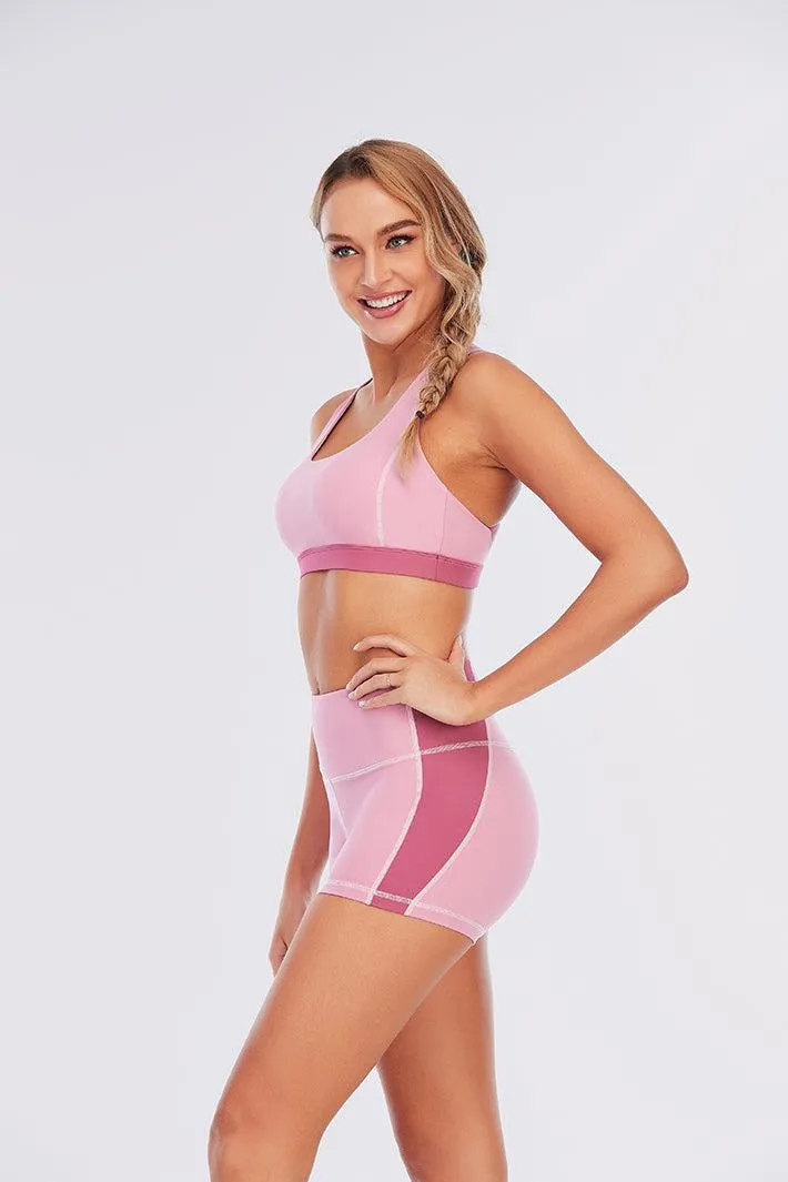Pink Bra Top Pilates