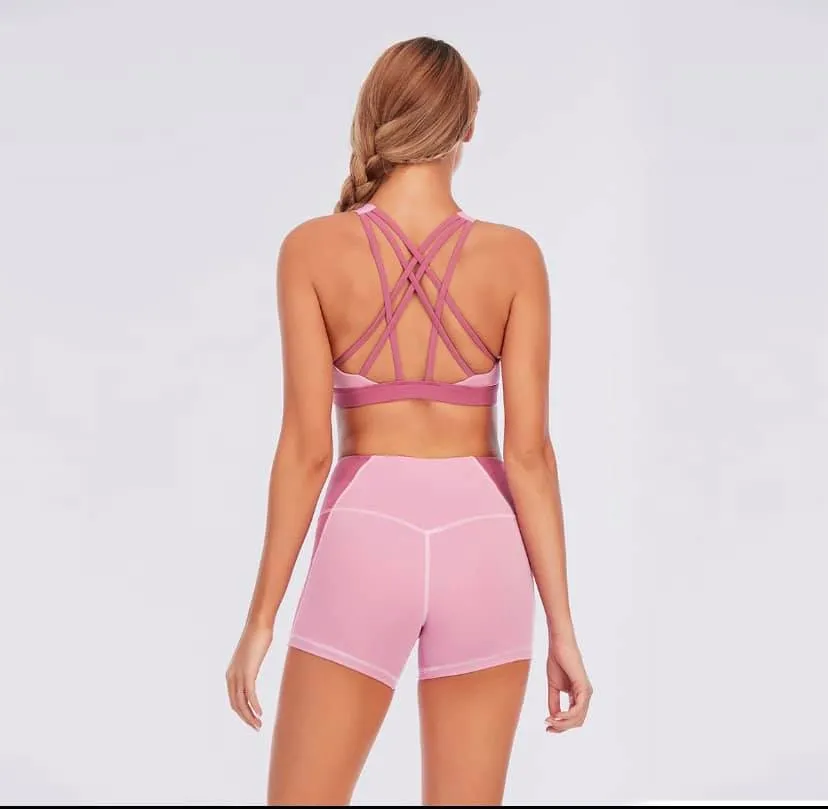 Pink Bra Top Arch support