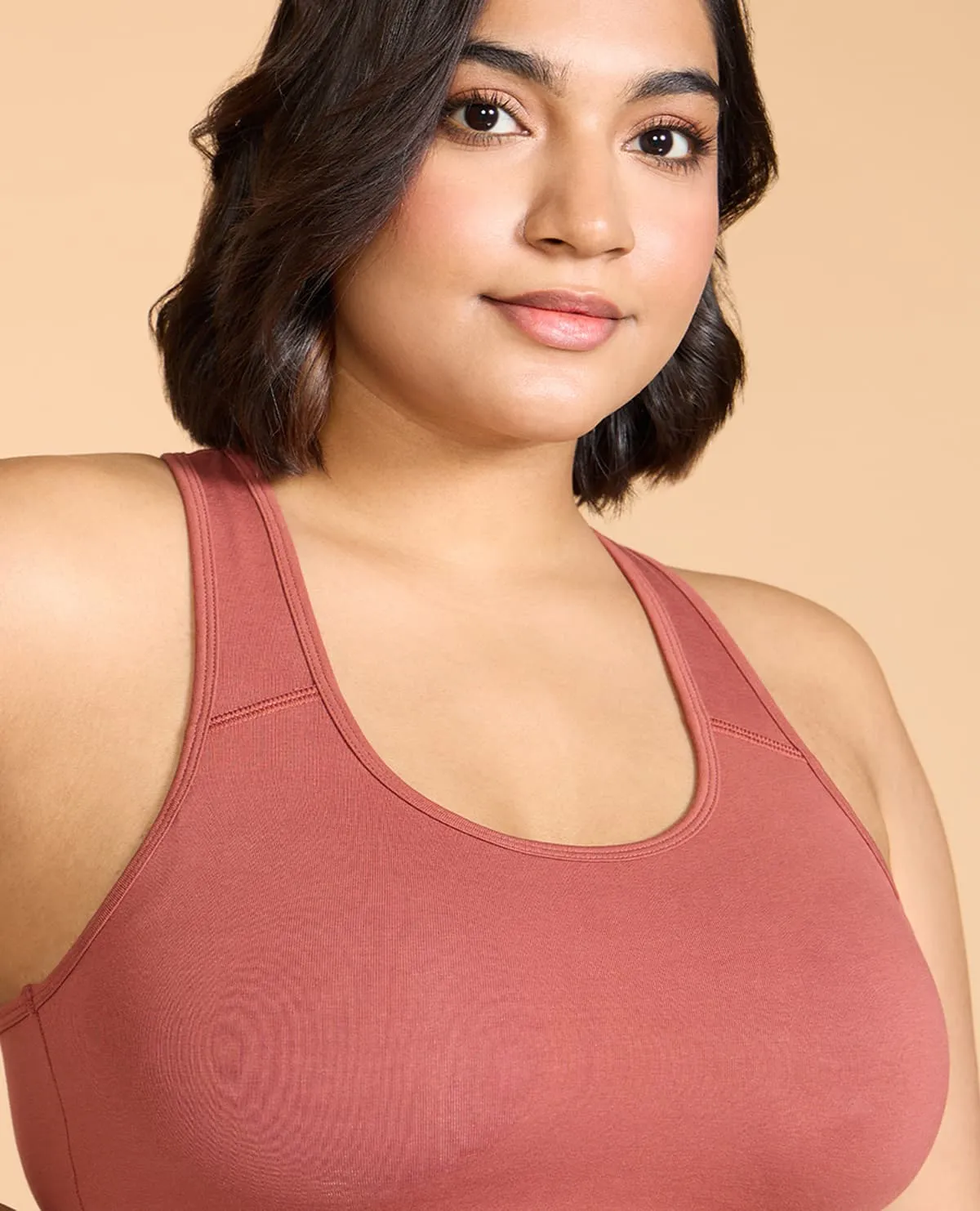 Low Support Cotton Sports Bra nylon