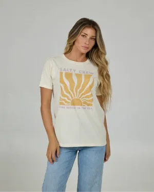 Fashion-Forward Breathable Layer Perfect Set Boyfriend Tee - Off White