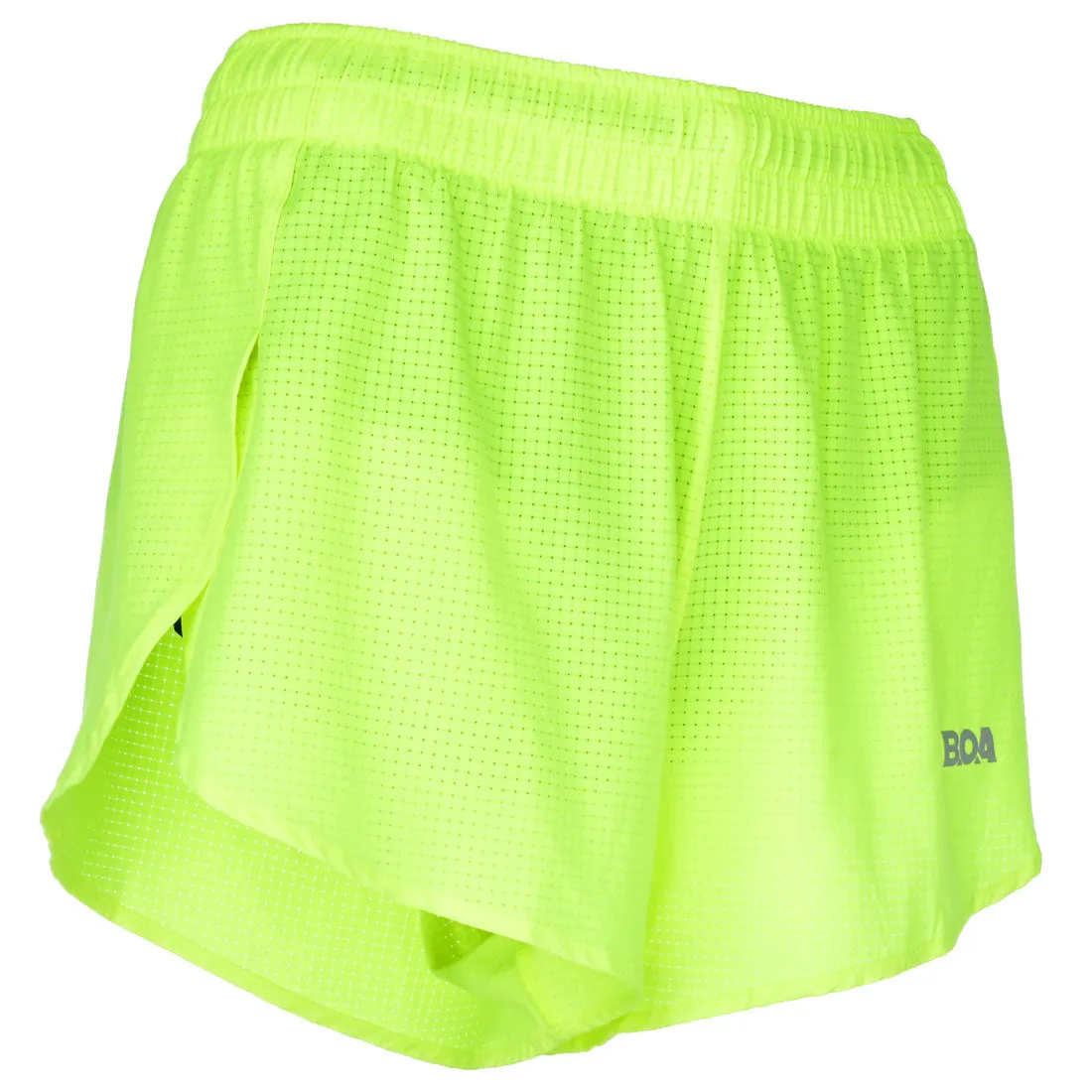swim trunks Sandals Women's AeroPro 3" Split Shorts - Neon Yellow