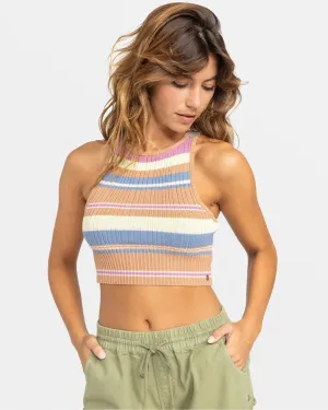 Travel Cool Fresh Moon Cropped Sweater Top (Past Season)