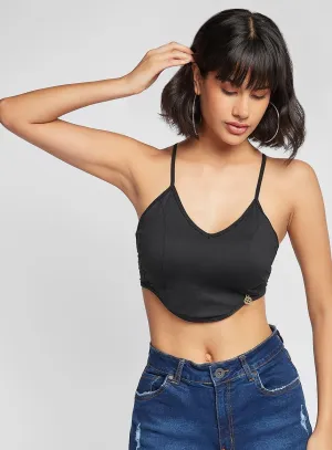 TOP PARADISE-BLACK Runners of all levels Stretchy Comfort