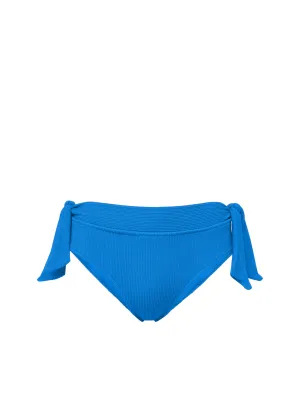 Wrinkle Resistant Material Non Restrictive Framework Double Tie Midrise Bottom In Grotto Texture