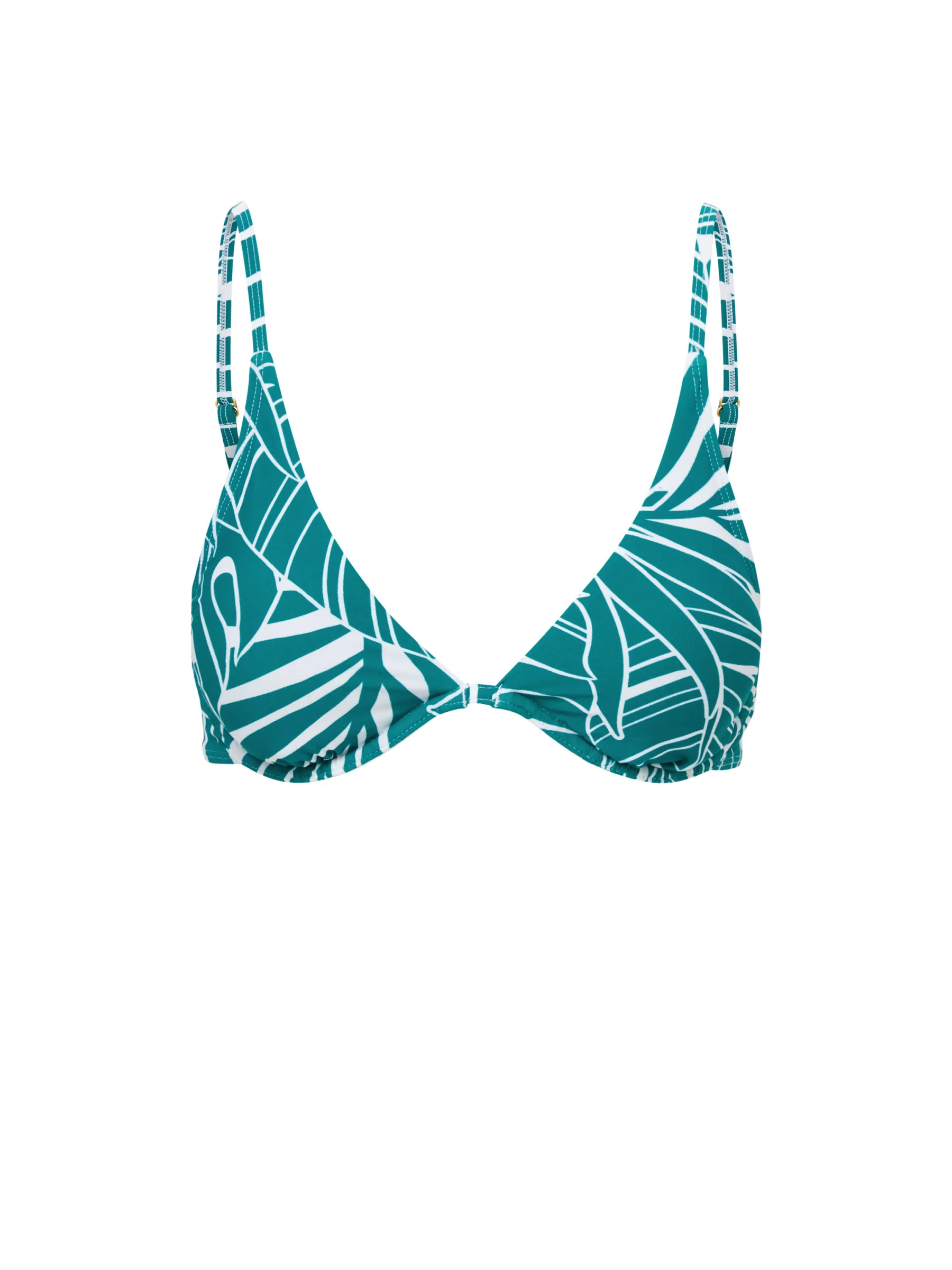 Compression Fit Lining Leah Top In Isle of Palms