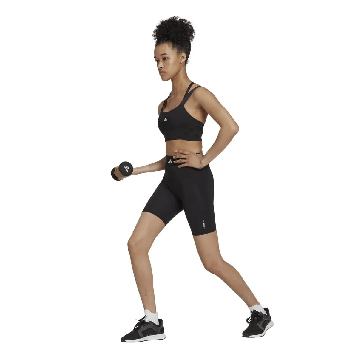 Cozy Style ThermalRegulating Fabric Adidas Women's Techfit Black Bike Short Tights
