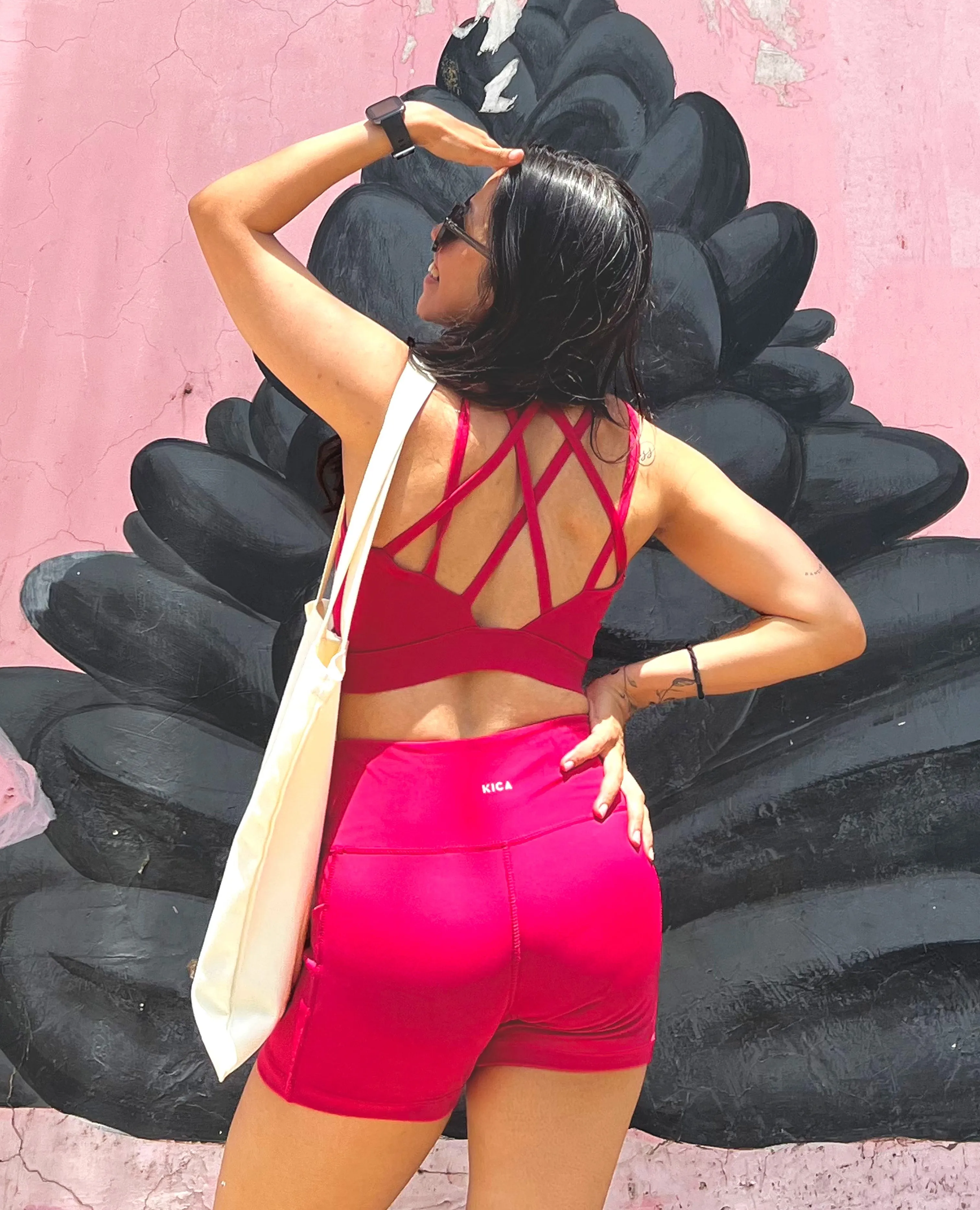 High Waisted Second SKN Booty Shorts shrink-resistant