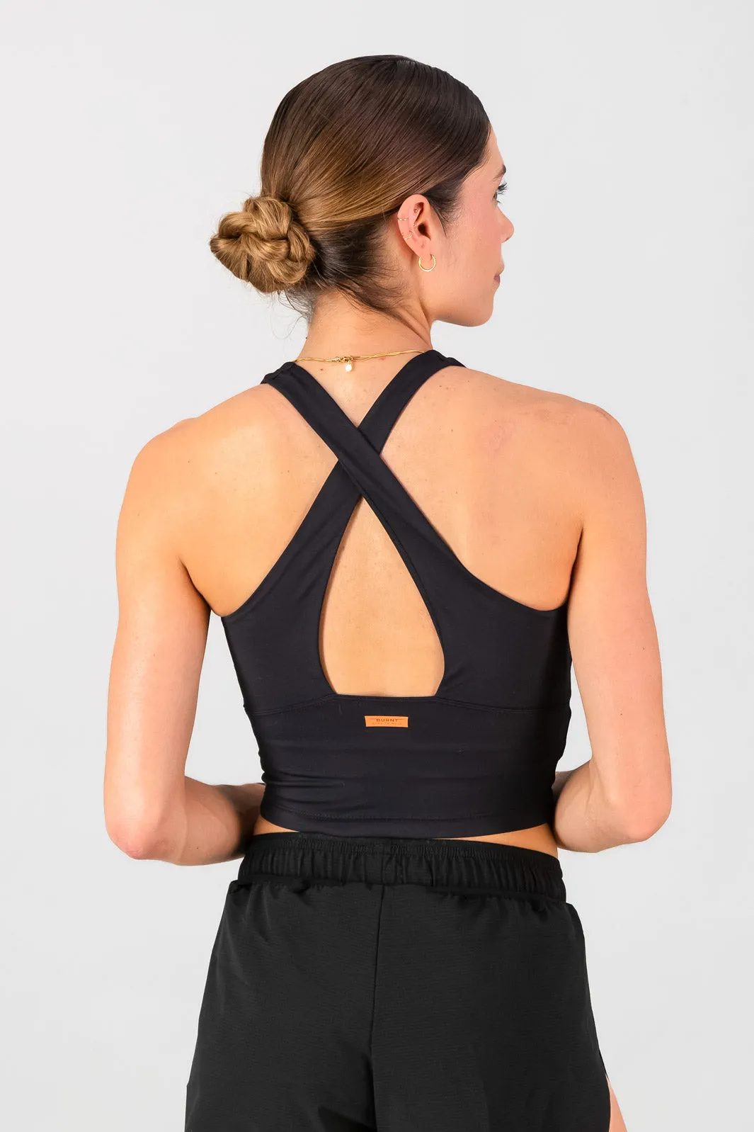 Speedracer BRC Supportive Tank - Black Enhanced Airflow Thermal Regulating