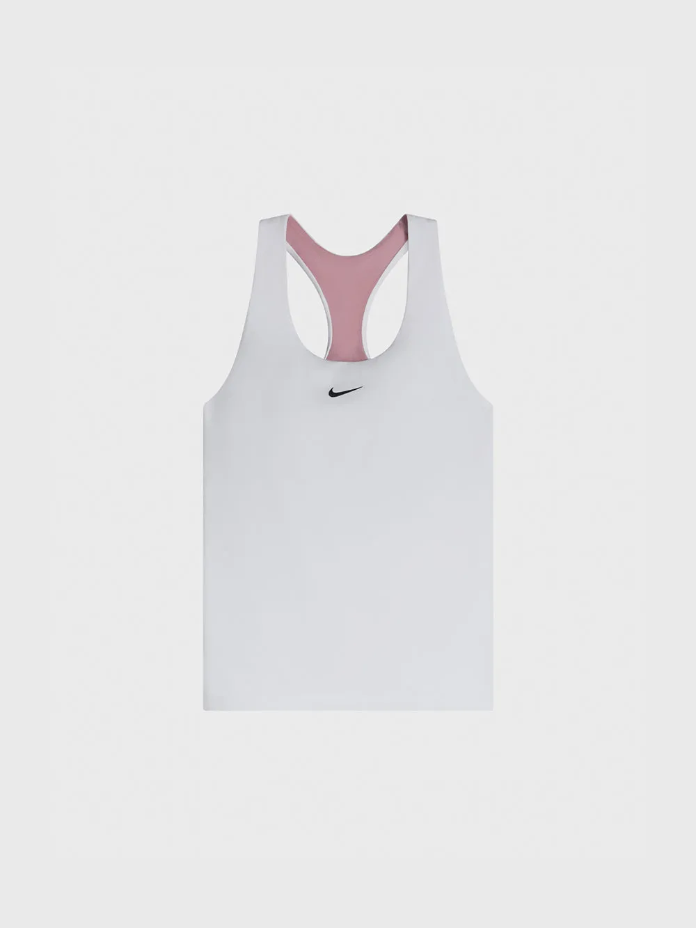 local market BARRY'S X NIKE DRI-FIT SWOOSH BRA TANK WHITE