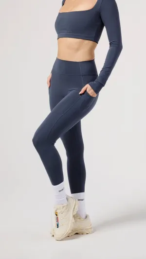 subtle style Non Slip Grip Waistband Embody High-Waisted Leggings W Pockets