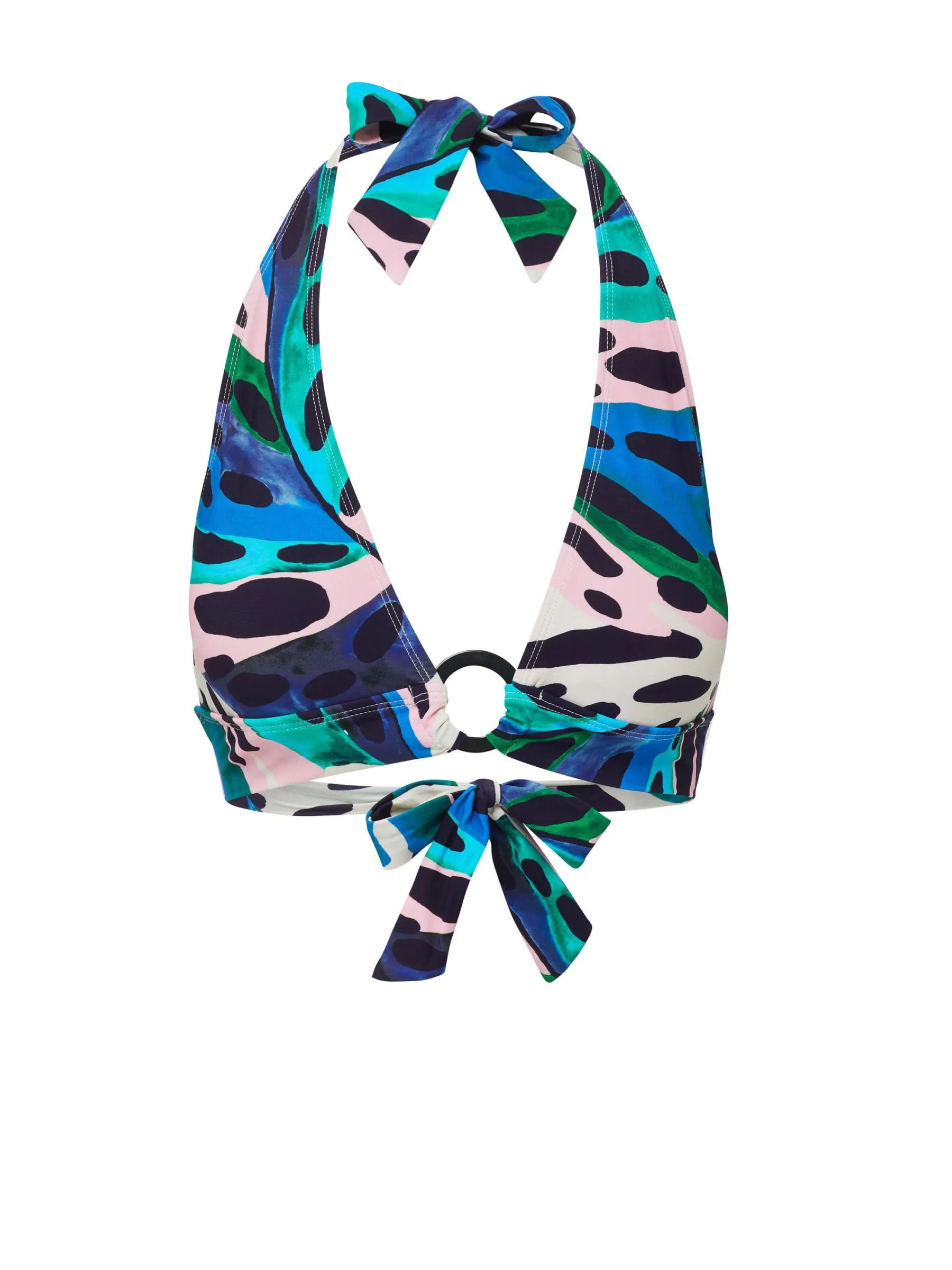 Opaque Lining Reinforced Seams Erin Top Palm Island
