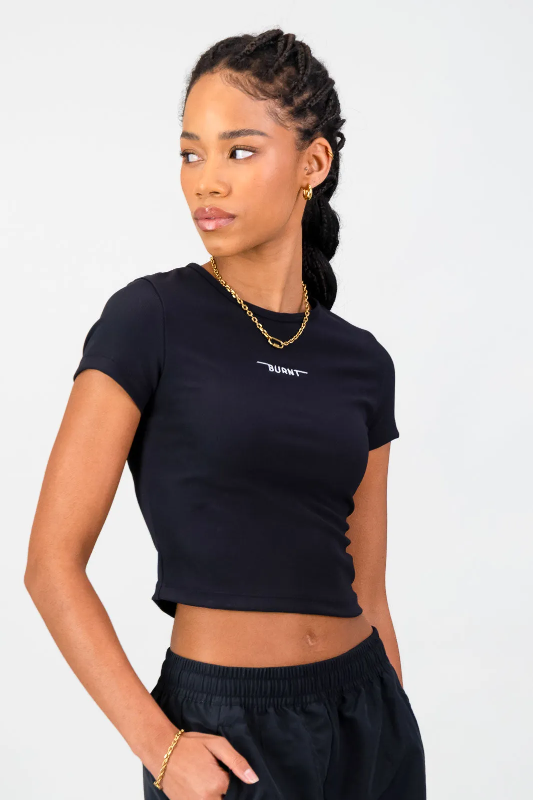 Stile Di Vita Rib Tee Fun Prints Breezy Design