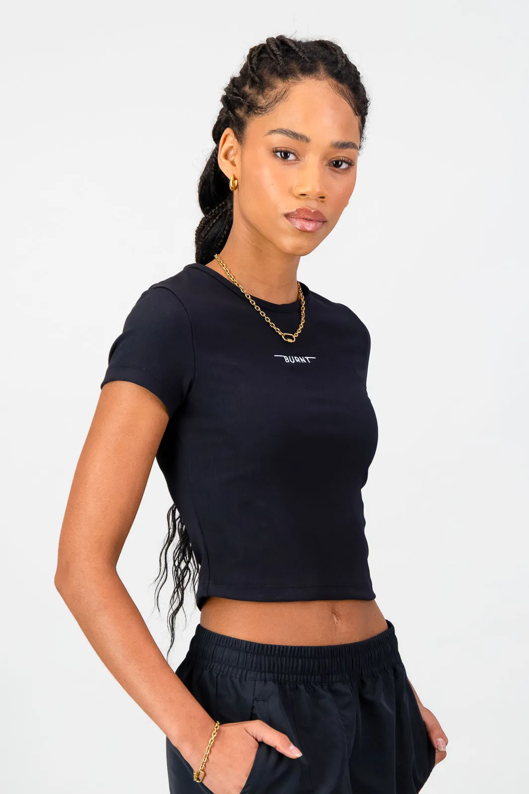 Stile Di Vita Rib Tee Anti Pill Surface Lightweight Wear