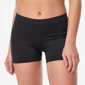Braga bikini short Mujer negro Rash Guard Coating Non Irritating Tags
