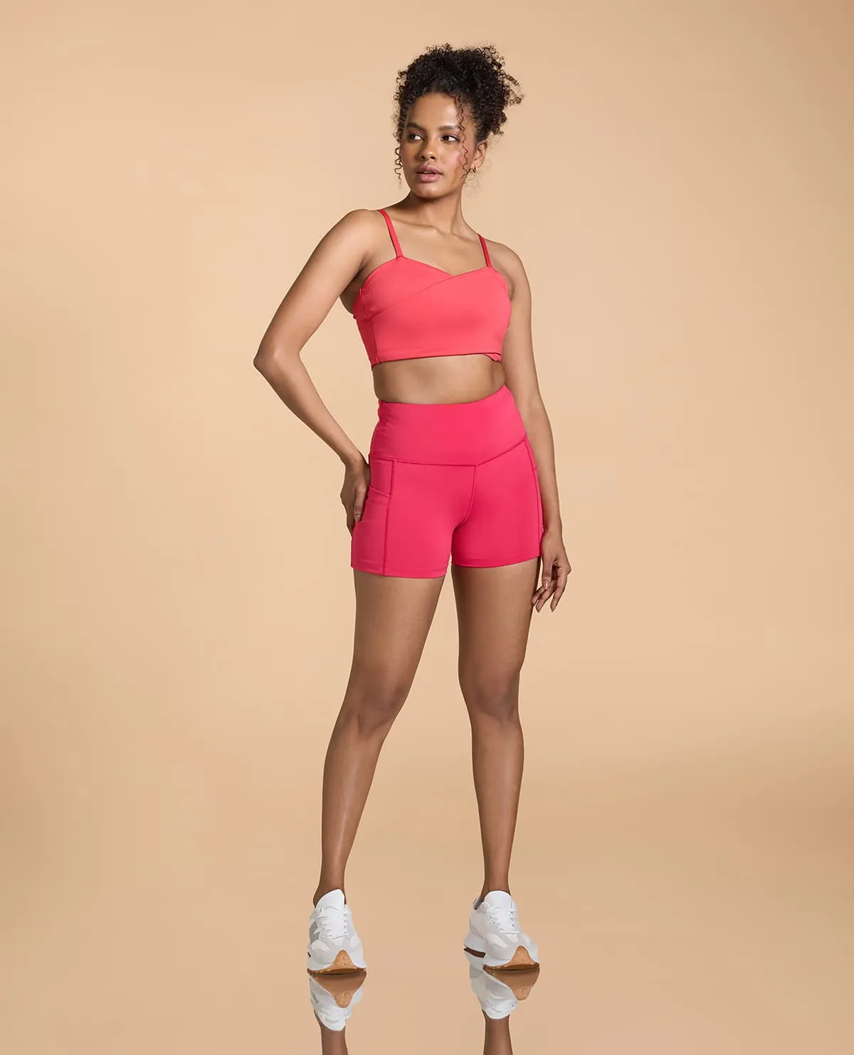 Twist Training Sports Bra quick-drying Racerback Design