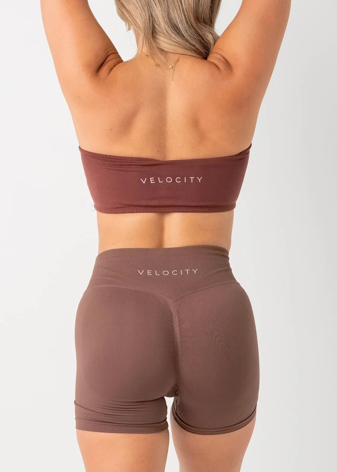 BANDEAU 2.0 - BROWN Reinforced stitching seams