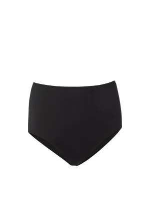 Quick Pull Adjustment Classic High Waist Bottom Black