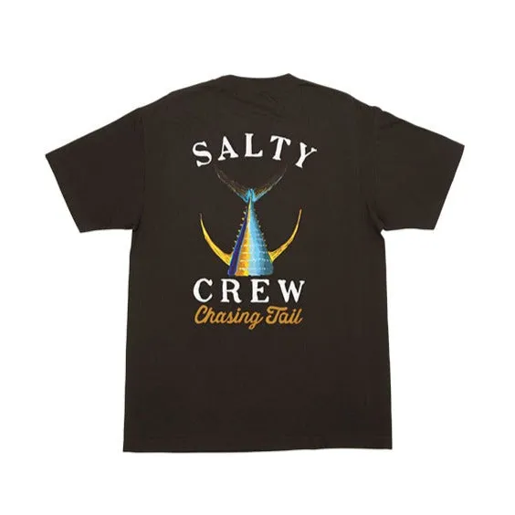 Light Comfort Women`s Tailed Boyfriend S/S Tee - Vintage Black