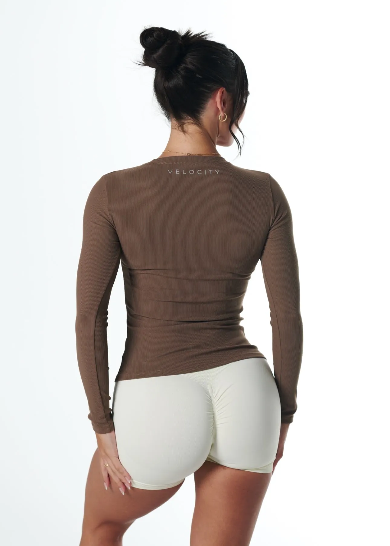 RIBBED LONG SLEEVE - OAK Organic Cotton Certification Relaxed Jeans