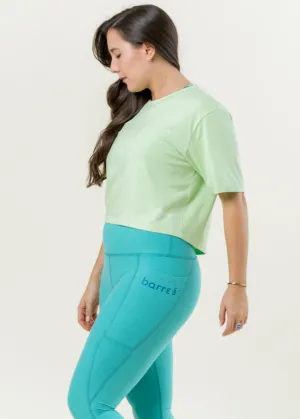 Aura Core Stay In Oversized Cropped Tee