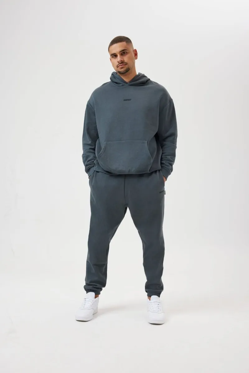 Odor-resistant Insport Unisex Frankie Carbon Blue Hood