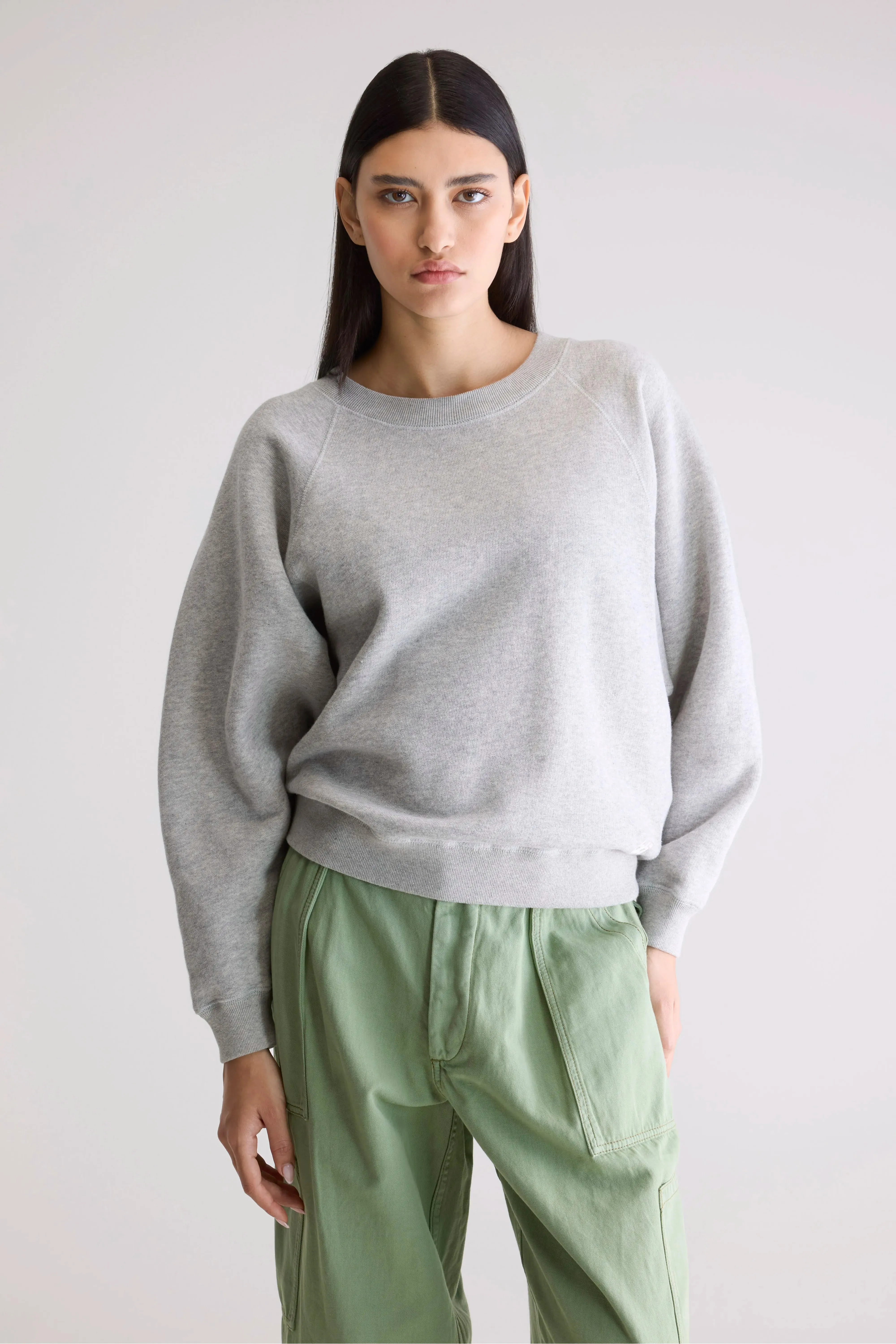 Fella relaxed sweatshirt (252 / W / H. GREY) tie dye