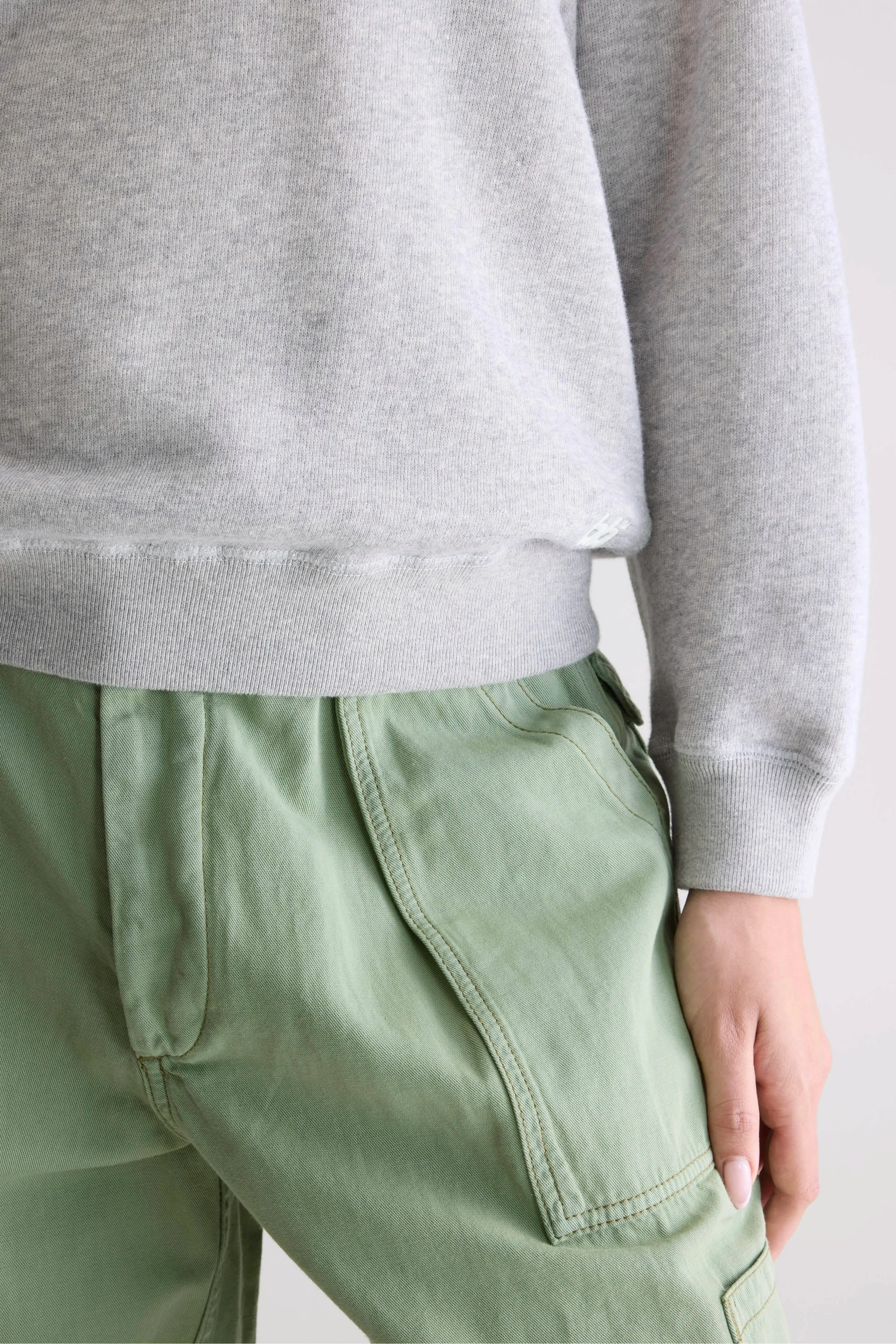 Casual Outfit Adult Size Fella relaxed sweatshirt (252 / W / H. GREY)