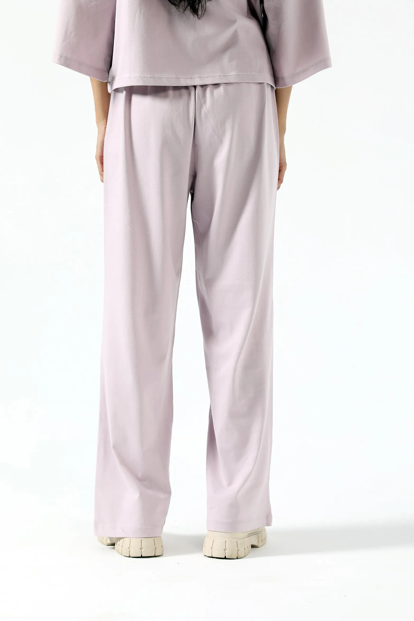 WIDE LEG TROUSER Hidden Zip Pockets Easy Movement
